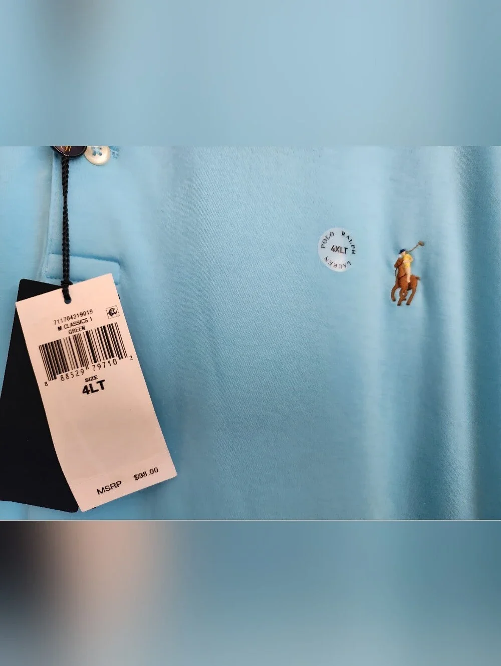 Polo by Ralph Lauren Men’s Sky Blue Short-Sleeve Polo